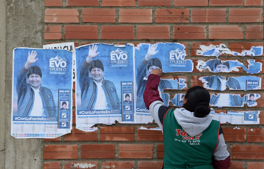 Evo Morales (Bild: Alzar Raldes/AFP)