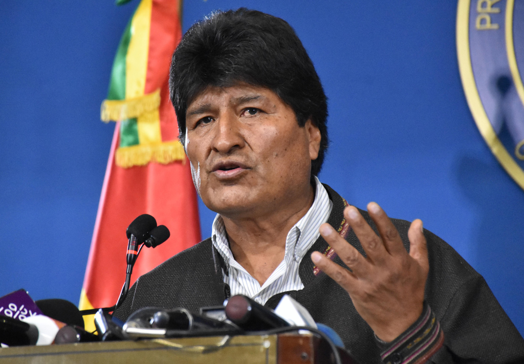 Evo Morales, ehemaliger Staatschef von Bolivien (Bild: Bolivian Presidency/AFP)