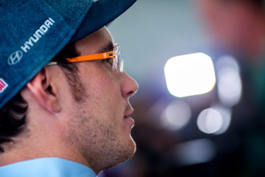 Thierry Neuville bei der Rallye Spanien (Bild: Fabien Dufour/Hyundai Motorsport)