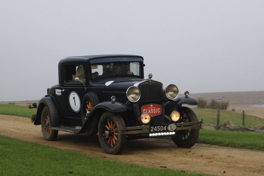 Oldtimer-Rallye "Ostbelgien Classic" - Zeitprüfung in Worriken (Bild: Katrin Margraff/BRF)