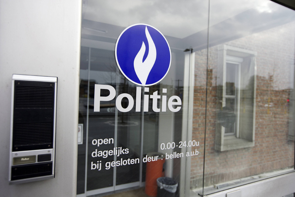Polizeistation bei Antwerpen (Foto: Nicolas Materlinck, Belga)