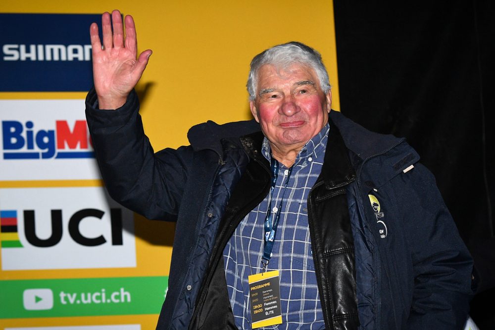 Raymond Poulidor im Januar 2018 (Bild: David Stockman/Belga)