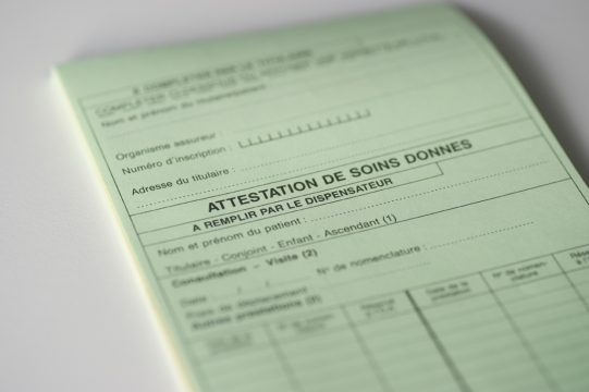 Ärztliches Rezept (Illustrationsbild: Anthony Dehez/Belga)