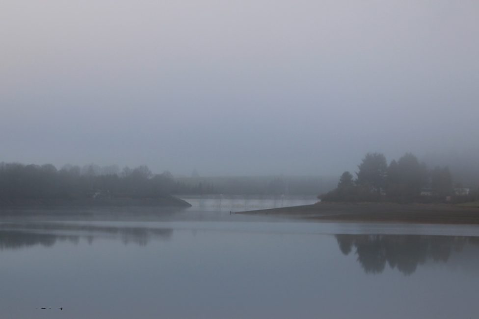 See von Bütgenbach-Worriken im Nebel (Bild: Katrin Margraff/BRF)