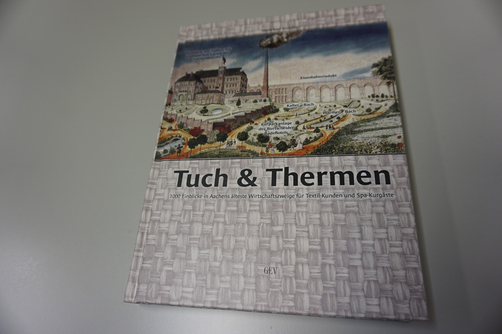 Tuch- und Thermen-Geschichte Aachens von Karl-Hans Rouette (Bild: Stephan Pesch/BRF)