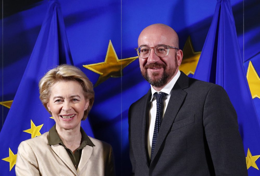 Ursula von der Leyen und Charles Michel (Bild: François Lenoir/AFP)