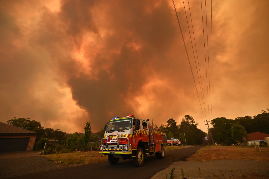 Buschfeuer in Australien (Bild: Peter Parks/AFP)