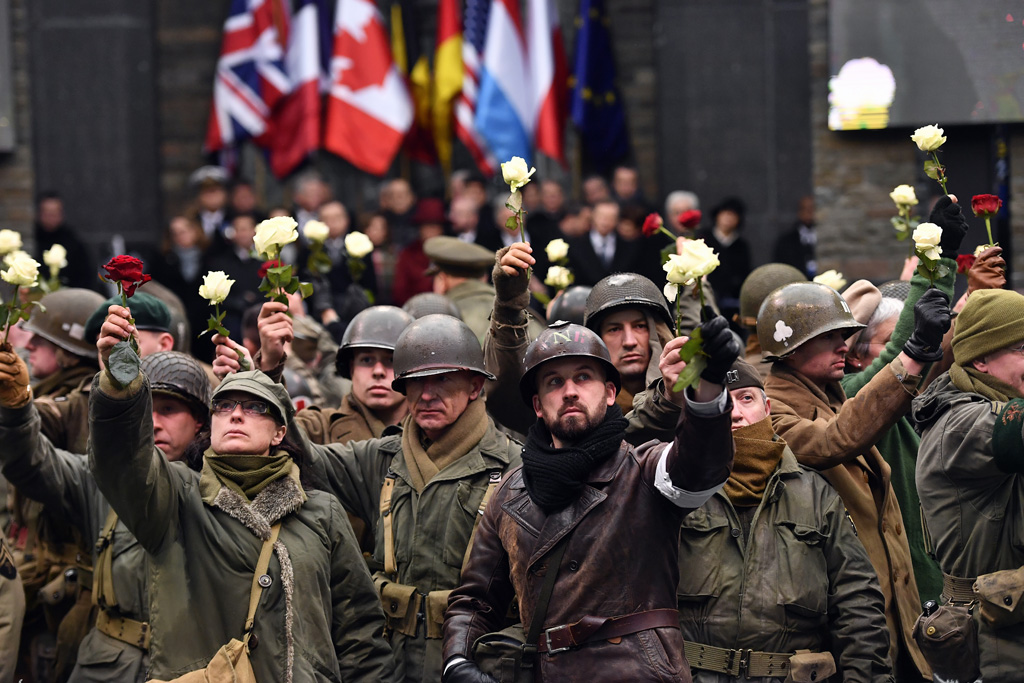 Gedenkfeier zum Beginn der Ardennenoffensive vor 75 Jahren in Bastogne (Bild: Dirk Waem/Belga)