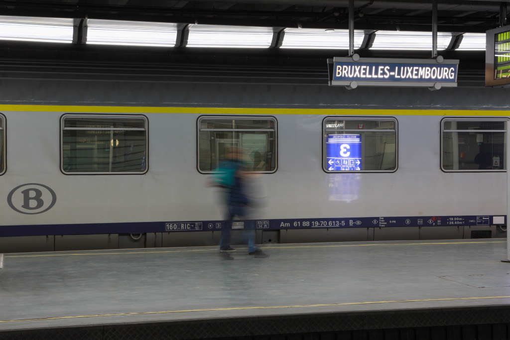 Bahnhof Brüssel-Luxembourg (Illustrationsbild: Paul-Henri Verlooy/Belga)