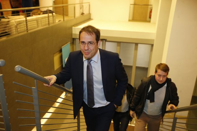 Minister für den Mittelstand David Clarinval in Brüssel (Bild: Nicolas Maeterlinck/Belga)