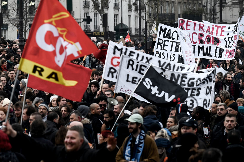 14. Streiktag in Frankreich