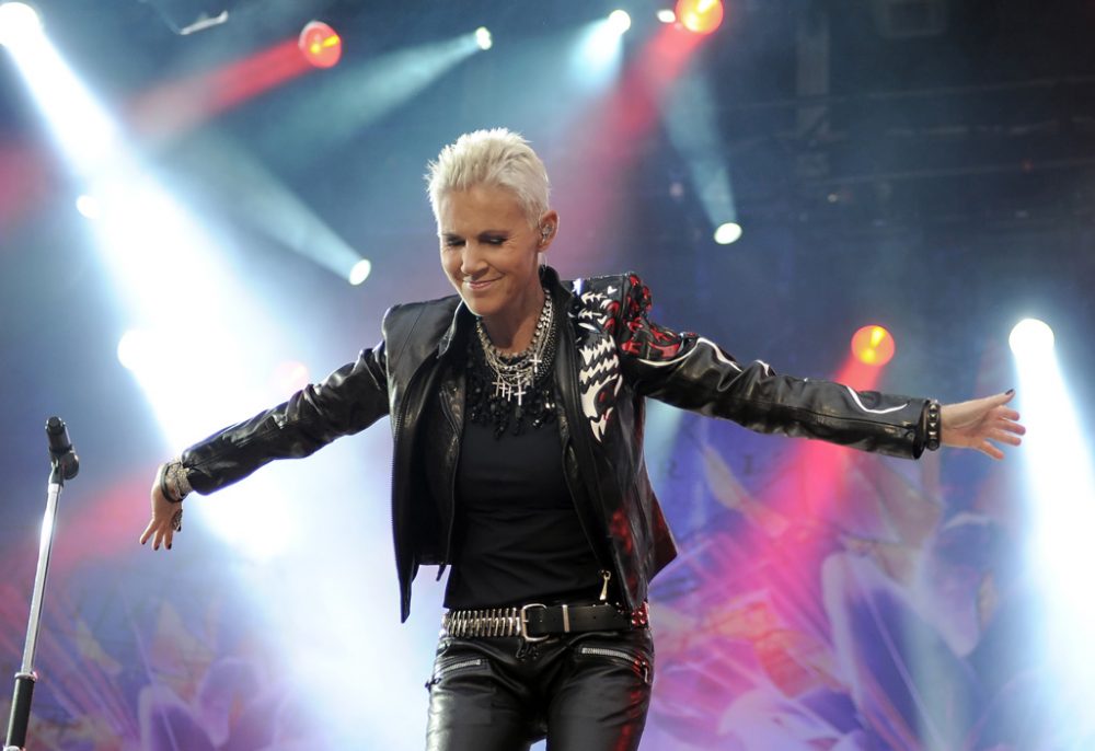 Marie Fredriksson bei einem Konzert 2011 (Bild: Britta Pedersen/AFP)