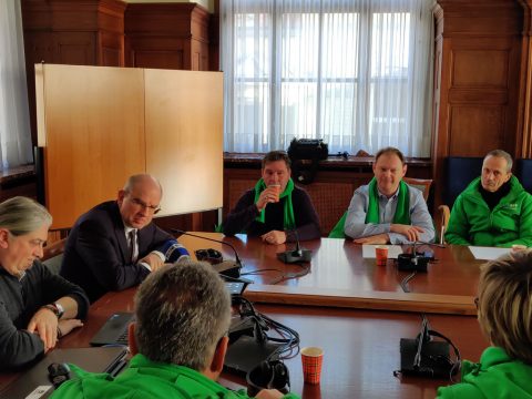 Koen Geens Gewerkschaften