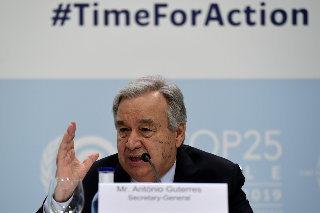 UN-Generalsekretär António Guterres (Archivbild: Cristina Quicler/AFP)