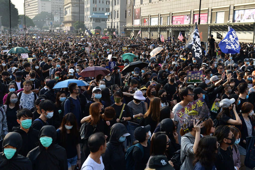 Neue Demonstration in Hongkong