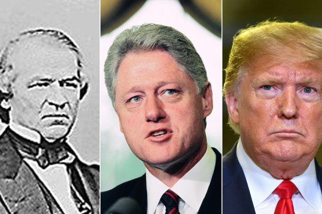 Impeached: die US-Präsidenten Johnson, Clinton und Trump
