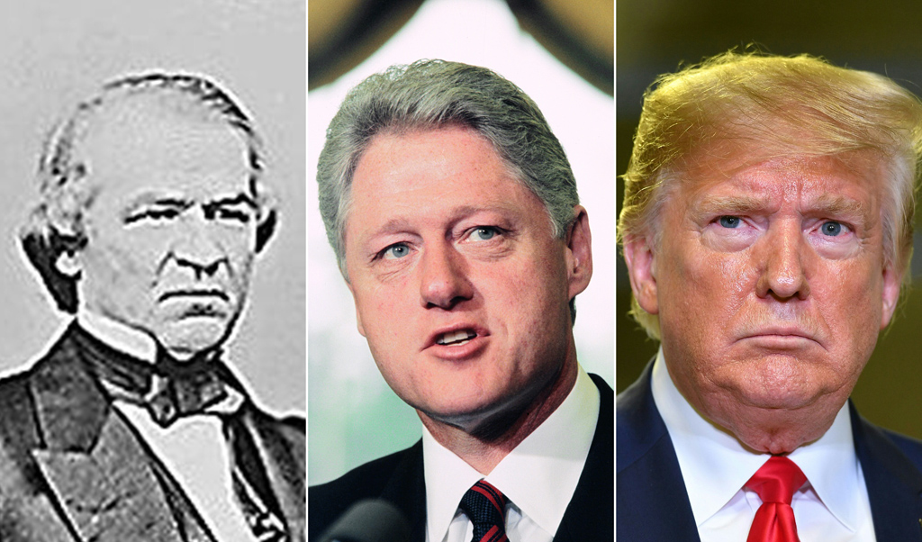 Impeached: die US-Präsidenten Johnson, Clinton und Trump