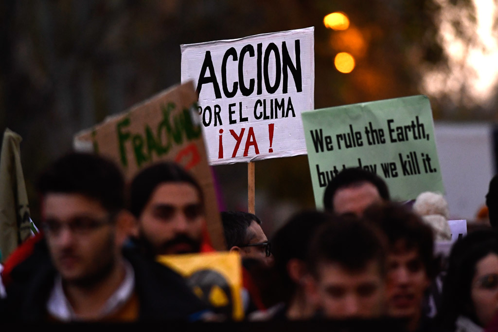 Klimamarsch Madrid