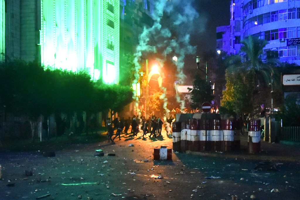 Schwere Ausschreitungen in Beirut (Bild: STR/AFP)
