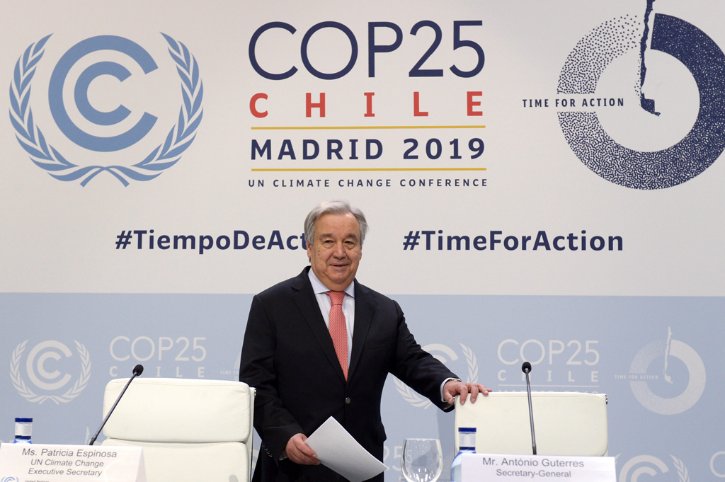 UN-Generalsekretär Guterres eröffnet den UN-Klimagipfel