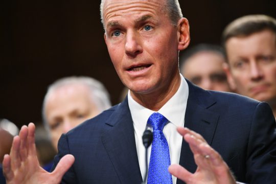 Boeing-Chef Dennis Muilenburg