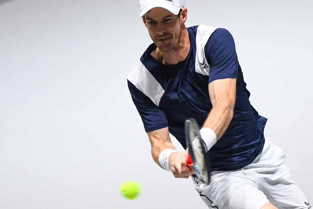 Andy Murray beim Davis Cup