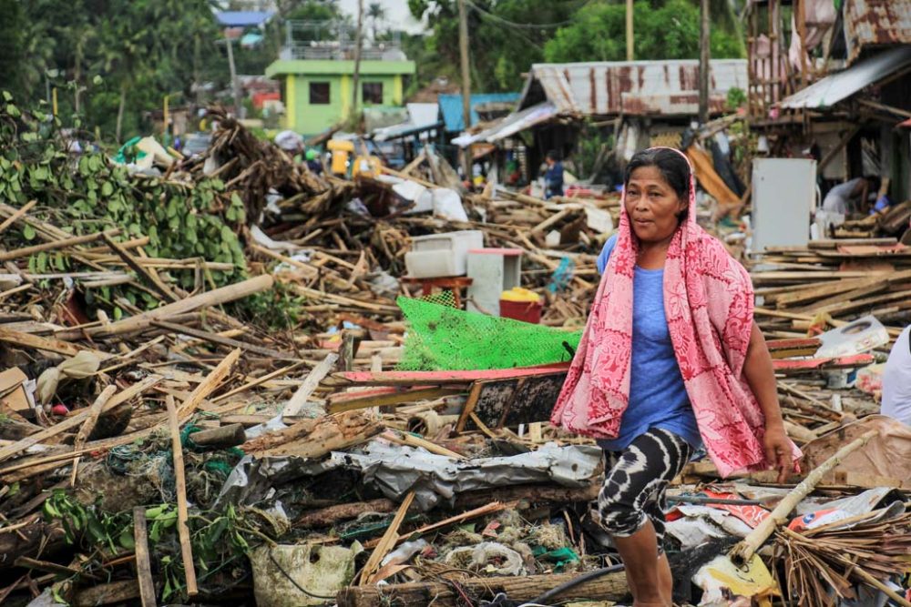 Philippinen Taifun