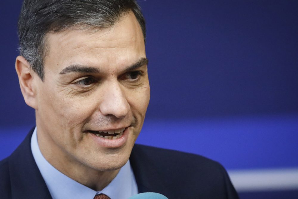 Der geschäftsführende Ministerpräsident Spaniens, Pedro Sanchez (Bild: Thierry Roge/Belga)