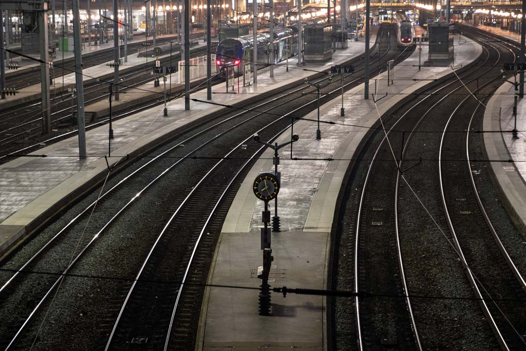 Streik in Frankreich - Kein Zug in der Gare du Nord