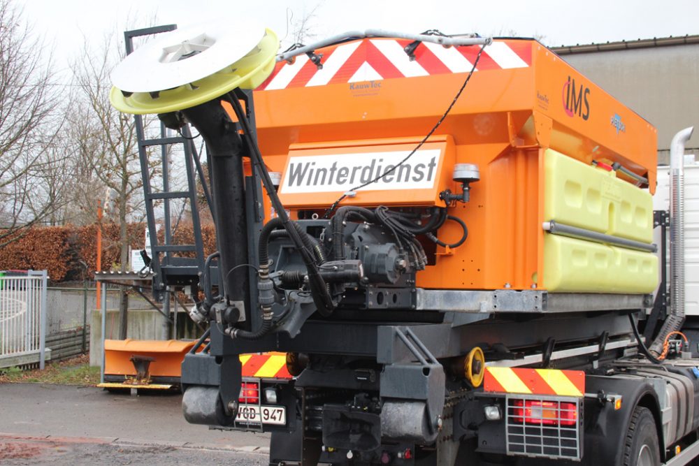 Winterdienst der Stadt Eupen startklar (Bild: Chantal Scheuren/BRF)