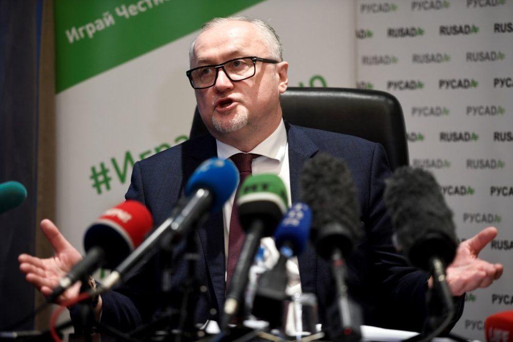 Yuri Ganus, Direktor von Rusada (Bild: Alexander Nemenov/AFP