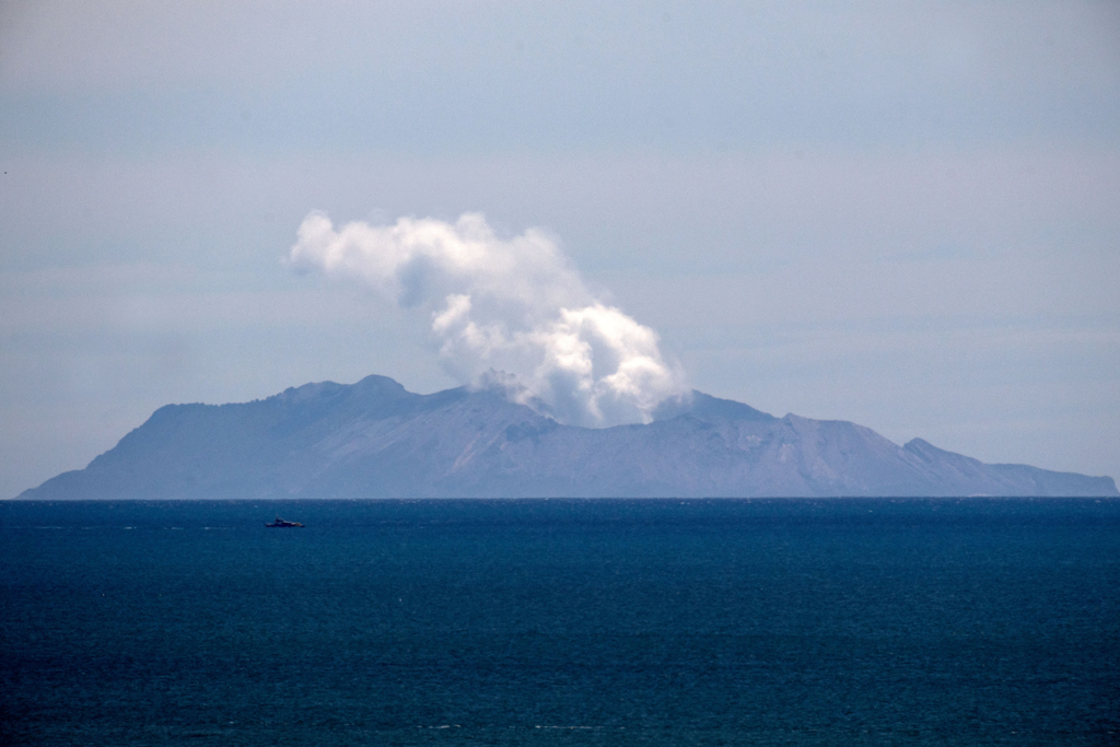 Der Vulkan auf White Island
