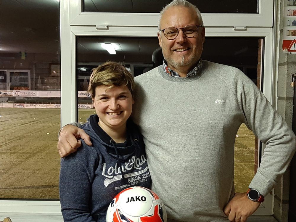 Anne Krickel und Vincent Hubert (Bild: Christophe Ramjoie/BRF)