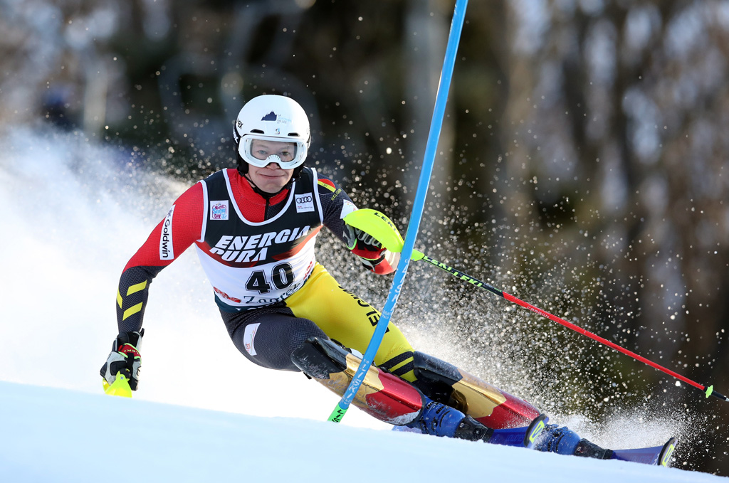 Skiläufer Armand Marchant (Bild: Damir Sencar/AFP)