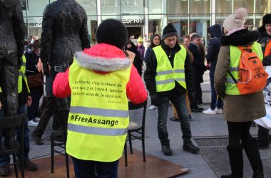 Assange Day in Brüssel