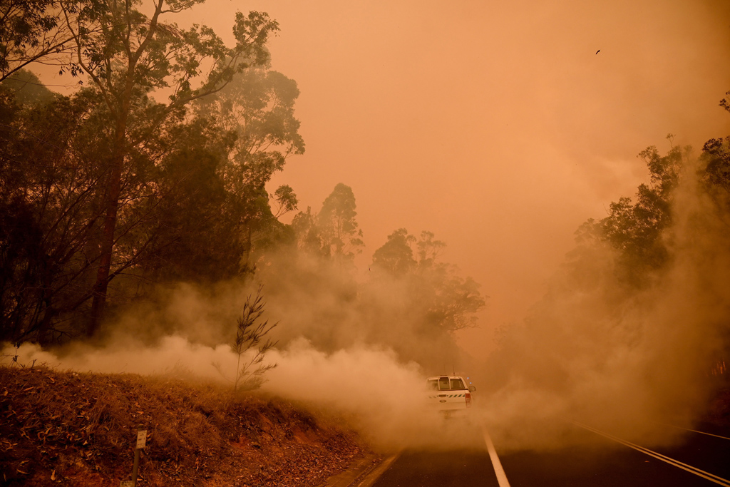 Buschbrände in Australien (Bild: Peter Parks/AFP)