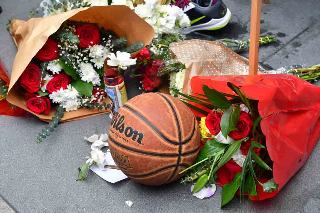 Trauer nach dem Tod von Kobe Bryant