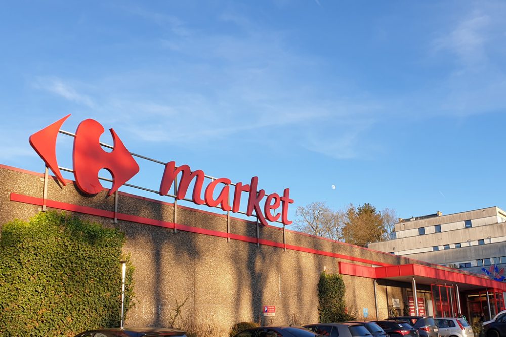 Carrefour Market am Rotenberg in Eupen (Bild: Lena Orban/BRF)