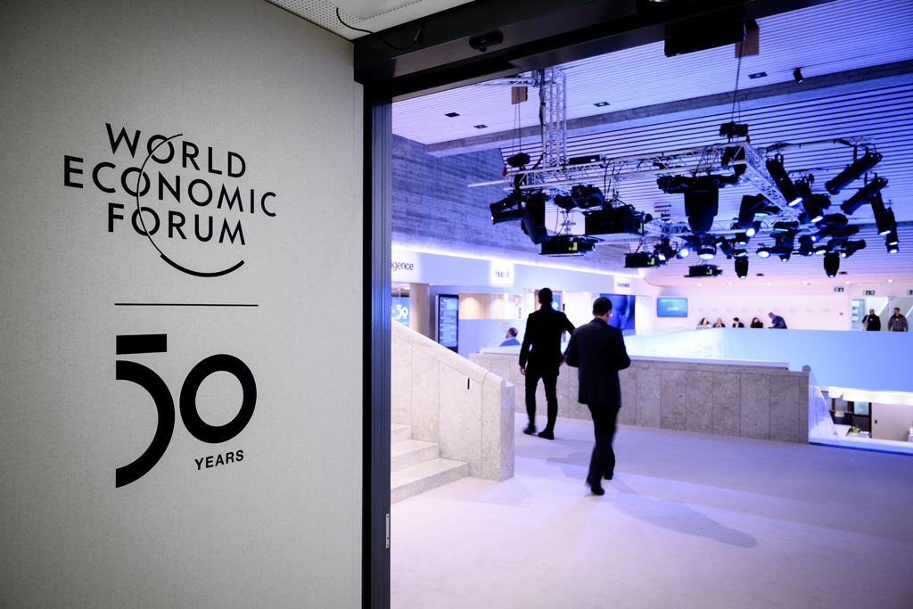 Weltwirtschaftsforum in Davos (Bild: Fabrice Coffrini/AFP)