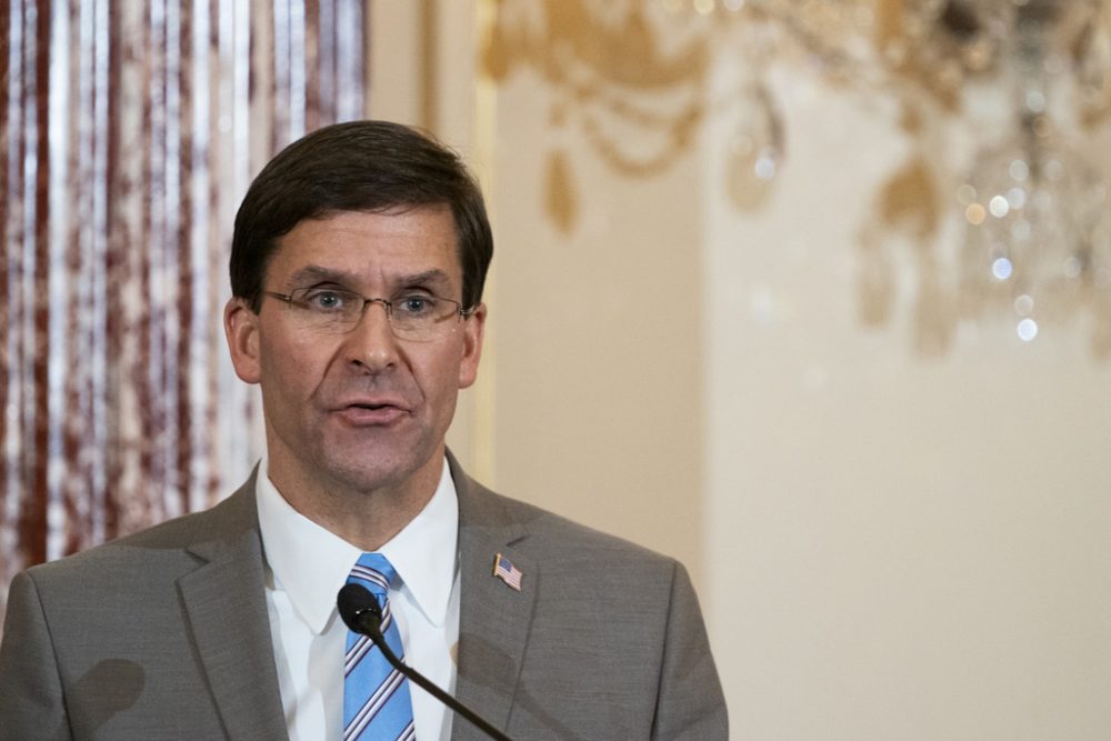 US-Verteidigungsminister Mark Esper (Archivbild: Alex Edelman/AFP)