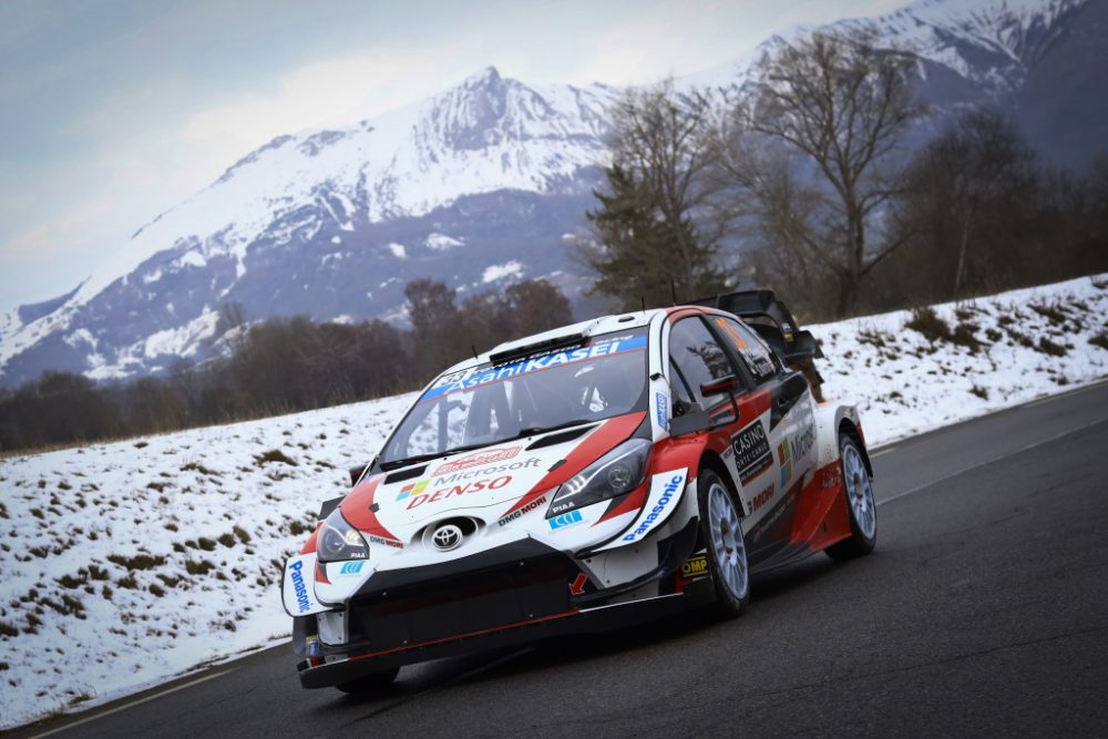 Elfyn Evans hat sich wieder an die Spitze der Rallye Monte-Carlo gesetzt (Bild: Toyota Gazoo Racing)