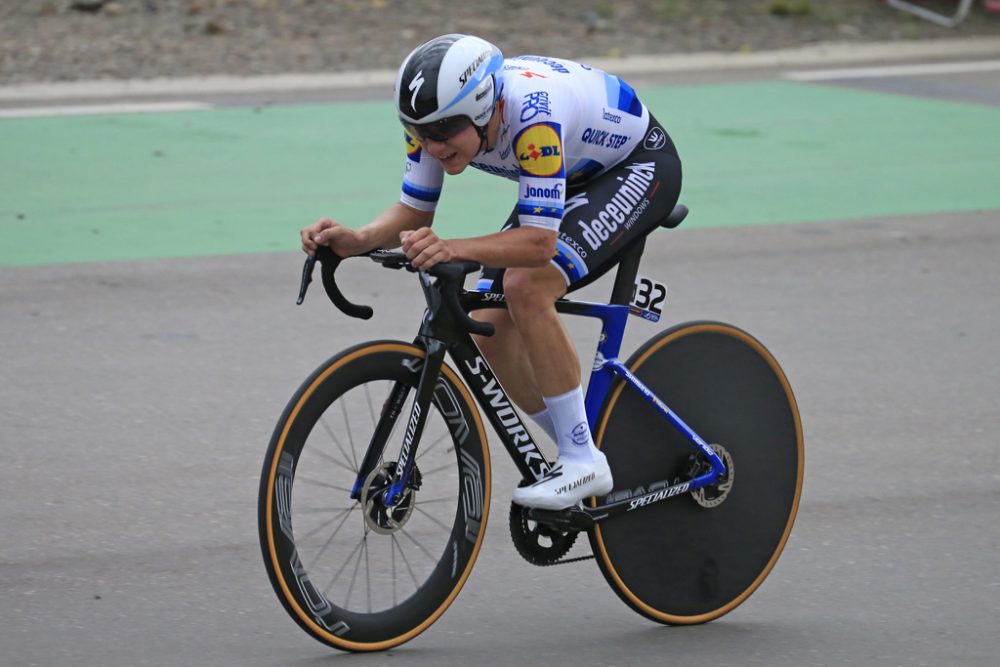 Remco Evenepoel bei der San-Juan-Rundfahrt in Argentinien (Archivbild: Yuzuru Sunada/Belga)