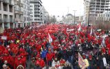 FGTB-Demo in Brüssel (Bild: Thierry Roge/Belga)