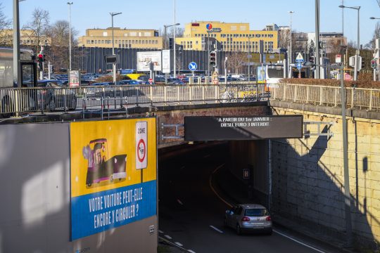 Fahrverbot Brüssel (Bild: Laurie Dieffembacq/Belga)