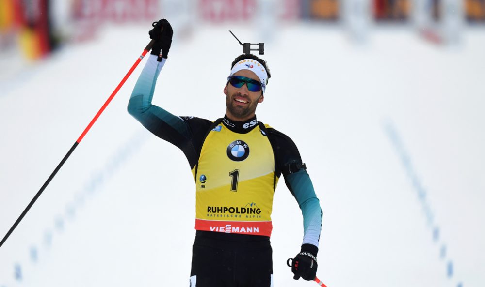 Martin Fourcade siegt in Ruhpolding (Bild: Christof Stache/AFP)