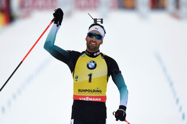 Martin Fourcade siegt in Ruhpolding (Bild: Christof Stache/AFP)