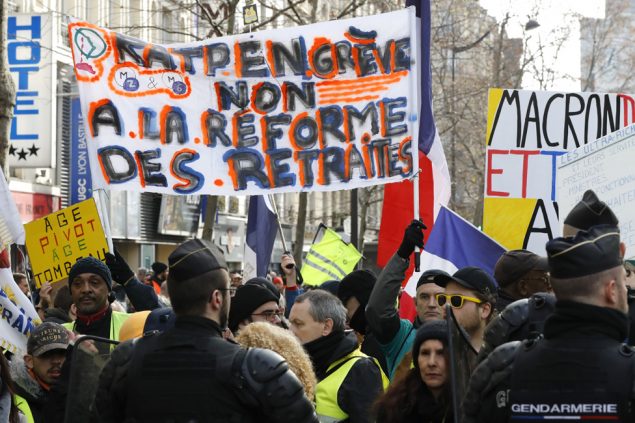 Proteste in Frankreich (Bild: François Guillot/AFP)