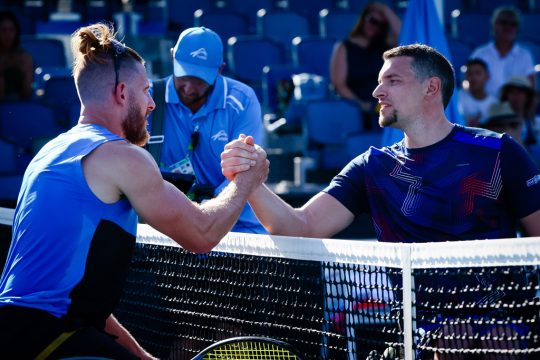Ben Weekes und Joachim Gérard bei den Ausyralian Open (Bild: Belga)
