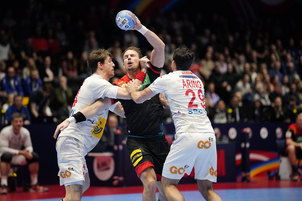 Handball-EM: Deutschland verliert gegen Spanien (Bild: Ole Martin Wold/AFP)