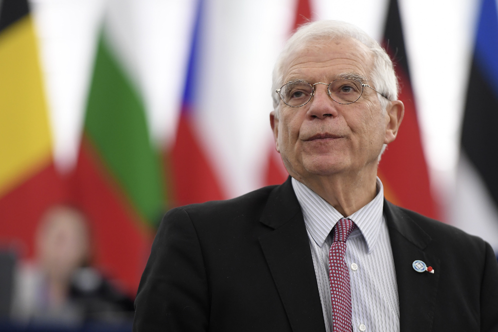 Der EU-Außenbeauftragte Josep Borrell (Bild: Frederick Lopin/AFP)
